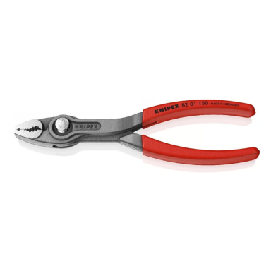 Santechninės replės 150mm dvigubo griebimo KNIPEX su fiksavimu