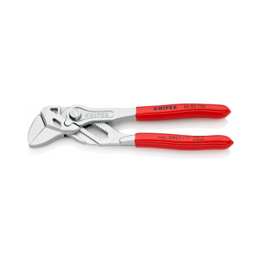 Santechninės replės-raktas KNIPEX su fiksavimu 150 mm