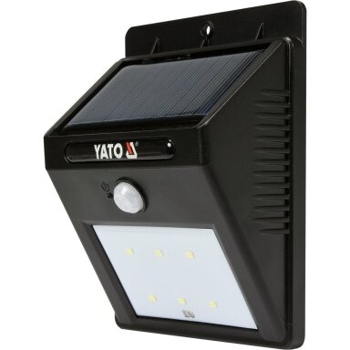 Saulės baterijos šviestuvas su judesio davikliu 6 SMD LED Saulės baterijos šviestuvas su judesio davikliu 6 SMD LED