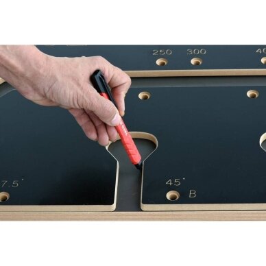 Šablonas virtuvinio stalviršio sujungimams | 1000 x 390 x 53 mm YATO 2 Šablonas virtuvinio stalviršio sujungimams | 1000 x 390 x 53 mm YATO 2