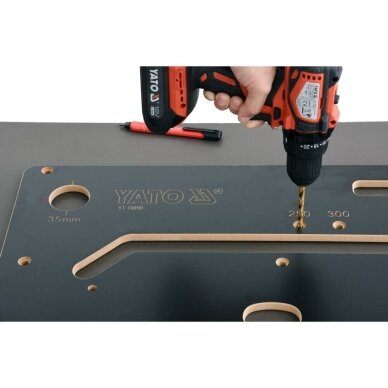 Šablonas virtuvinio stalviršio sujungimams | 1000 x 390 x 53 mm YATO 3 Šablonas virtuvinio stalviršio sujungimams | 1000 x 390 x 53 mm YATO 3