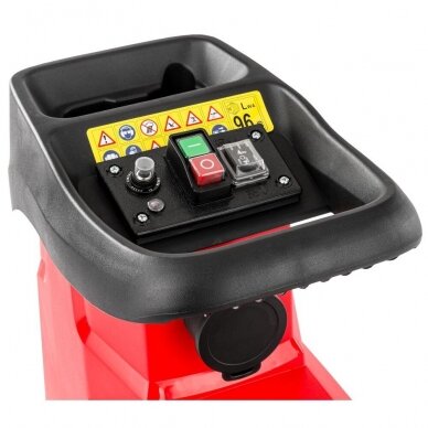 Šakų smulkintuvas 3000W, 45mm, RED TECHNIC 4