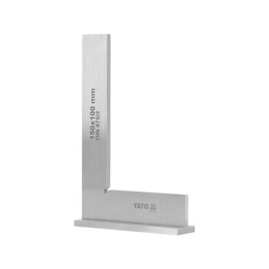 Šaltkalvio kampainis su baze | II klasė | 150X100 mm YATO Šaltkalvio kampainis su baze | II klasė | 150X100 mm YATO