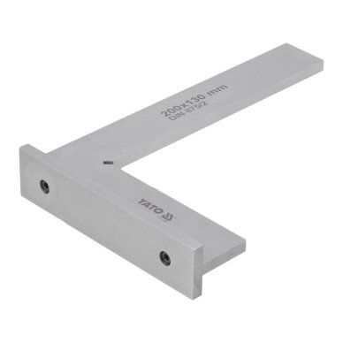 Šaltkalvio kampainis su baze | II klasė | 200X130 mm YATO Šaltkalvio kampainis su baze | II klasė | 200X130 mm YATO