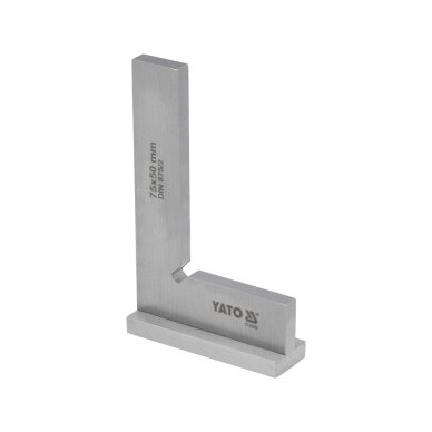 Šaltkalvio kampainis su baze | II klasė | 75X50 mm YATO Šaltkalvio kampainis su baze | II klasė | 75X50 mm YATO