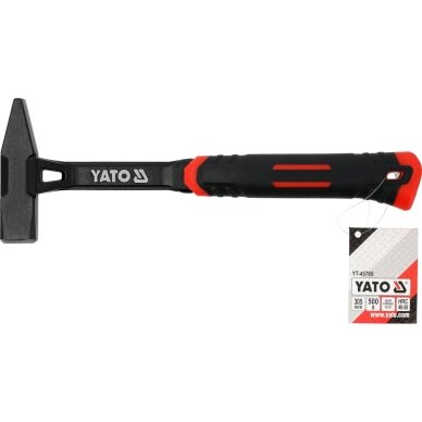 Šaltkalvio plaktukas monolitinė konstrukcija 500g YT-45765 YATO 3