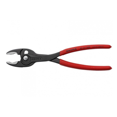 Santechinės replės 200mm dvigubo griebimo KNIPEX su fiksavimu 2