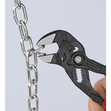 Santechninės replės - raktas KNIPEX su fiksavimu 180mm 5