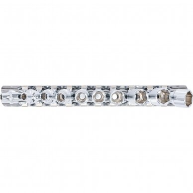 Šarnyrinių galvučių rinkinys 6.3 mm (1/4") 5 - 13 mm 10 vnt. 2 Šarnyrinių galvučių rinkinys 6.3 mm (1/4") 5 - 13 mm 10 vnt. 2