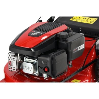 Savaeigė benzininė vejapjovė su 60 l krepšiu | Loncin 2,4 kW | 46 cm YATO 7