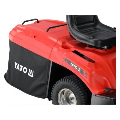 Savaeigis benzininis traktoriukas | kombinuota vejapjovė | 10KW. 107 cm YATO 15 Savaeigis benzininis traktoriukas | kombinuota vejapjovė | 10KW. 107 cm YATO 15