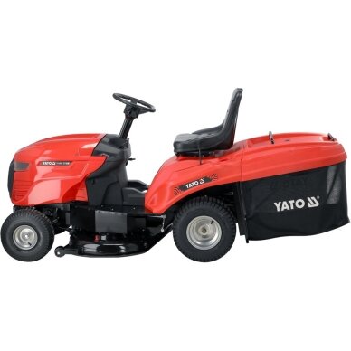 Savaeigis benzininis traktoriukas | kombinuota vejapjovė | 10KW. 107 cm YATO 3