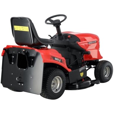 Savaeigis benzininis traktoriukas | kombinuota vejapjovė | 10KW. 107 cm YATO 7