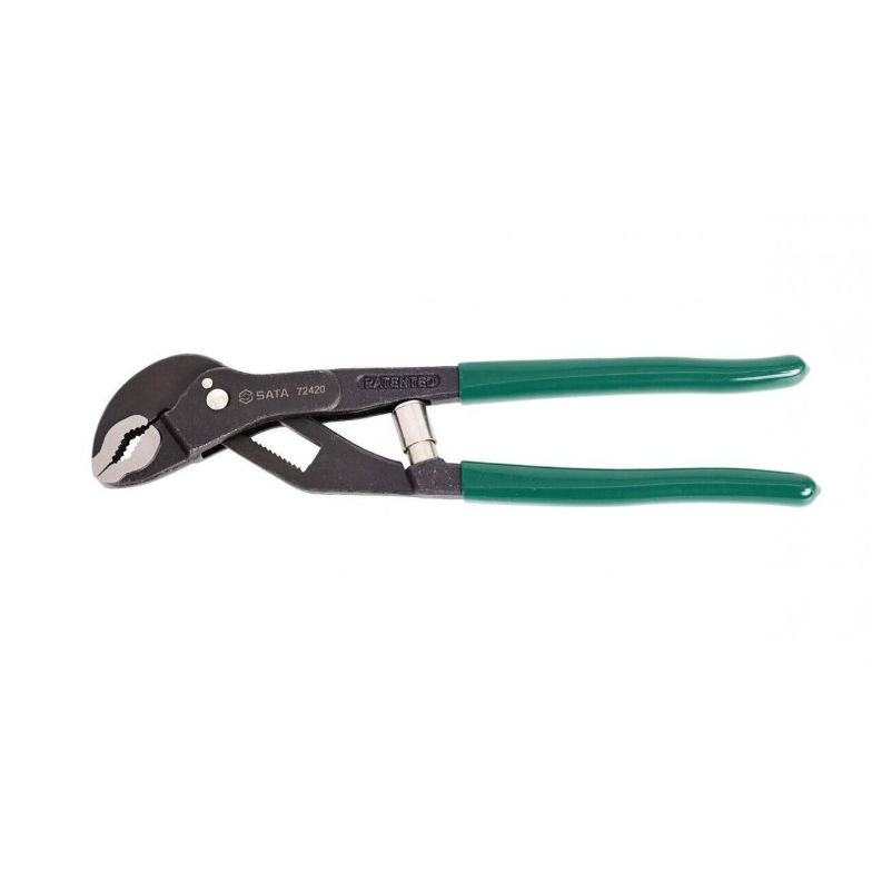 Santechninės replės su automatiniu fiksavimu 250 mm SATA 1 Santechninės replės su automatiniu fiksavimu 250 mm SATA 1