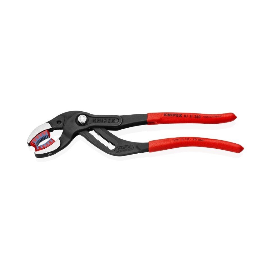 Santechninės replės 250mm KNIPEX su fiksavimu