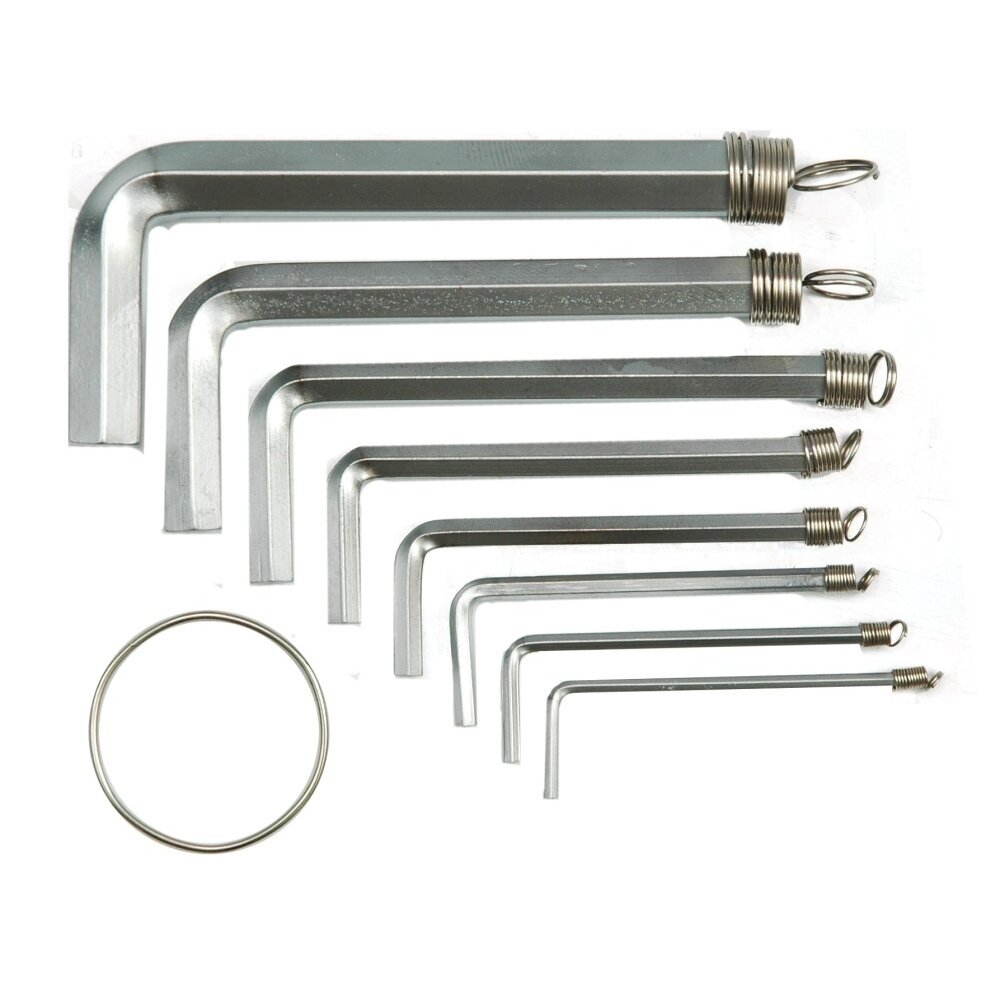 Šešiakampių raktų komplektas HEX 8vnt. 2 -10mm Vorel Šešiakampių raktų komplektas HEX 8vnt. 2 -10mm Vorel