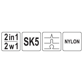 Sekatorius, medžiams, krūmams, vynmedžiams skiepyti bei tiksliai pjauti YATO YT-88505 6