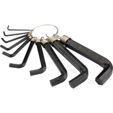 Šešiakampių raktų komplektas 2-14 mm, /hex/ 10vnt. VOREL Šešiakampių raktų komplektas 2-14 mm, /hex/ 10vnt. VOREL