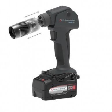 Search light head for MULTILIGHT CONNECT carcass, 600 lm CAS, Scangrip 3 Search light head for MULTILIGHT CONNECT carcass, 600 lm CAS, Scangrip 3