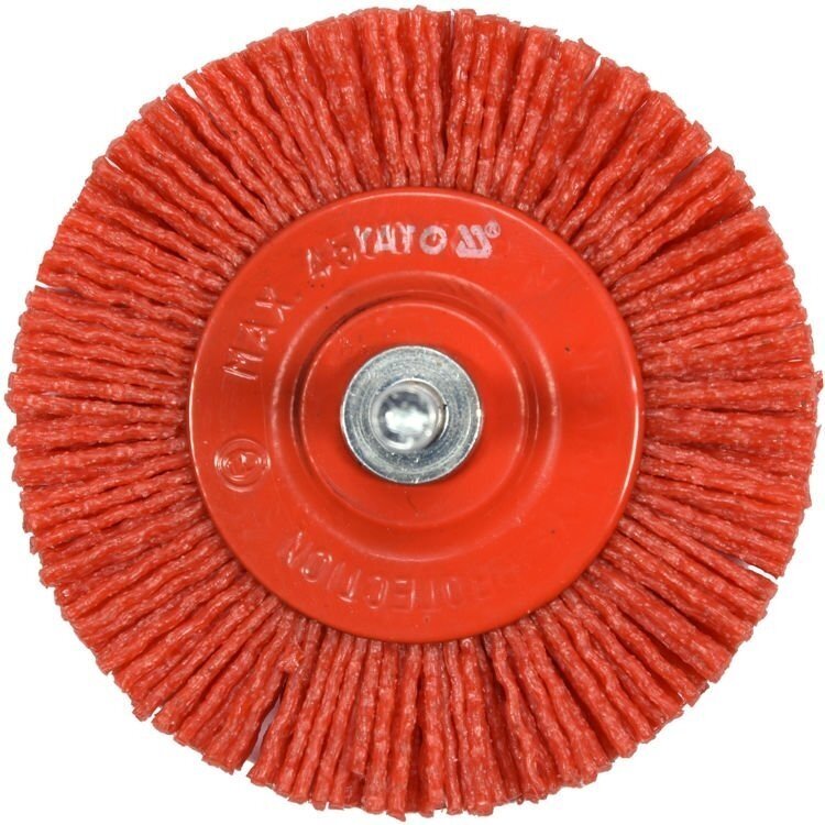 Šepetys plokščias su kotu, Nailonas 75mm YATO 1 Šepetys plokščias su kotu, Nailonas 75mm YATO 1