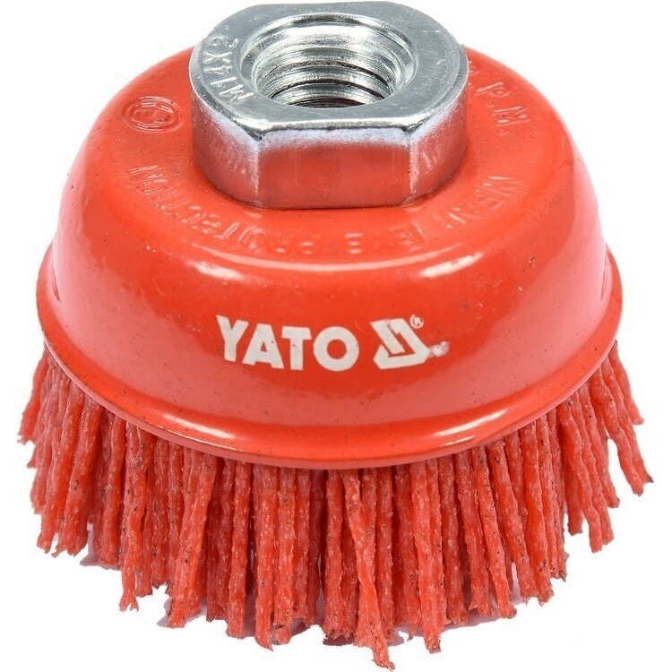 Šepetys puodo tipo Nailonas M14 65mm YT-47785 YATO Šepetys puodo tipo Nailonas M14 65mm YT-47785 YATO