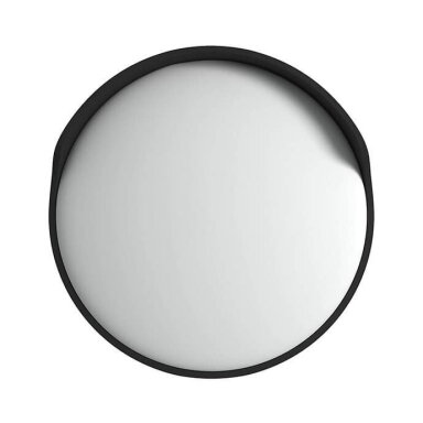 Sferinis kelio veidrodis 70cm Eurostal Juodas