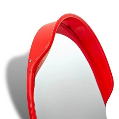 Sferinis kelio veidrodis 60cm Eurostal Raudonas 2