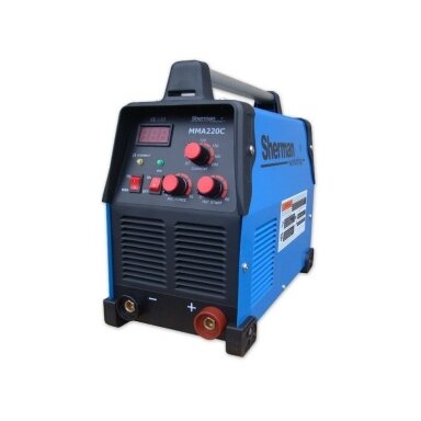 Sherman MMA 220C Suvirinimo aparatas, 200A, 230V Sherman MMA 220C Suvirinimo aparatas, 200A, 230V