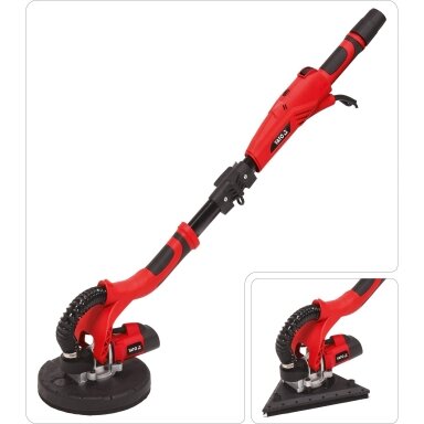 Sienų ir lubų šlifavimo komplektas YATO YT-82350+YT-85715 Sienų ir lubų šlifavimo komplektas YATO YT-82350+YT-85715