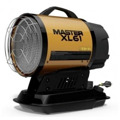 Šildytuvas IR spindulių dyzelinis XL 61, 17 kW, Master Šildytuvas IR spindulių dyzelinis XL 61, 17 kW, Master