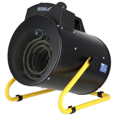 Šildytuvas elektrinis 5kW DEDRA Šildytuvas elektrinis 5kW DEDRA