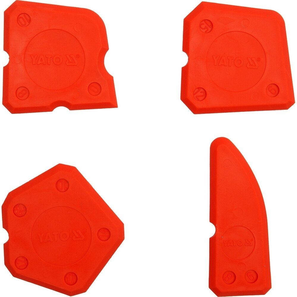 Silikoninių špakliuočių rinkinys 4vnt. YATO YT-5261
