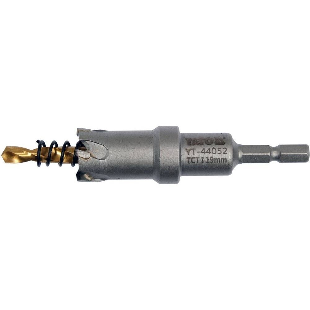 Skylių pjūklas / grąžtas metalui TCT | 19 mm   YT-44052 1