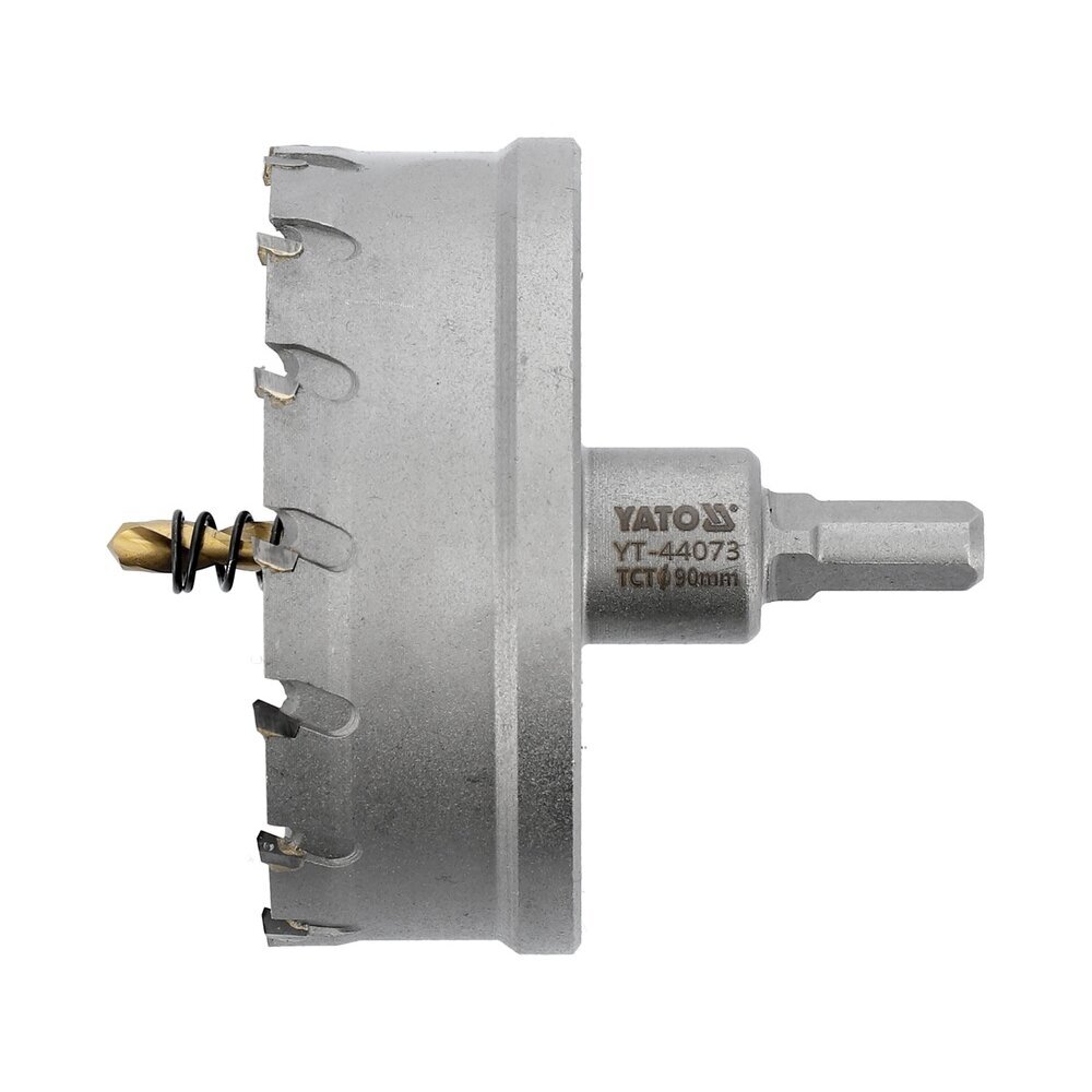 Skylių pjūklas / grąžtas metalui TCT | 90 mm  YT-44073 1