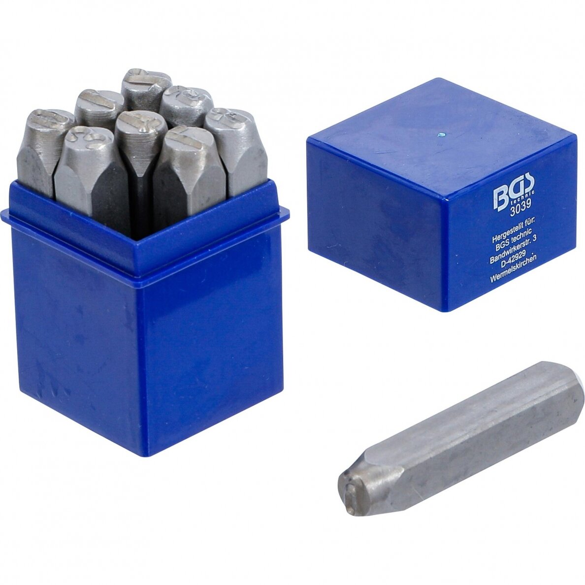 Skaičių išmušėjai 10mm BGS 3039 Skaičių išmušėjai 10mm BGS 3039