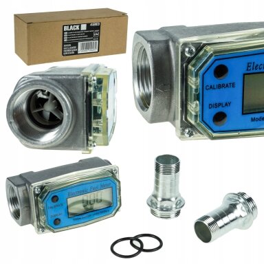 Skaitliukas kurui LCD skaitmeninis KD1458