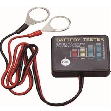 Skaitmeninis akumuliatoriaus testeris LED 12V Skaitmeninis akumuliatoriaus testeris LED 12V