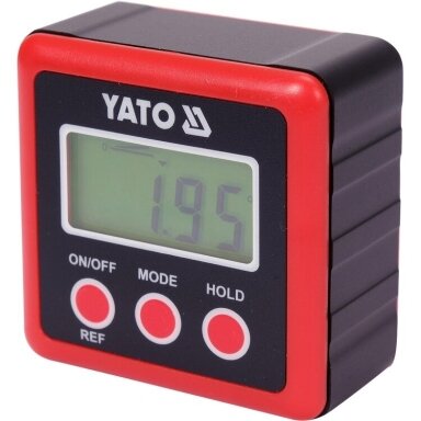 Skaitmeninis gulščiukas LCD su magnetu YATO YT-71000 Skaitmeninis gulščiukas LCD su magnetu YATO YT-71000