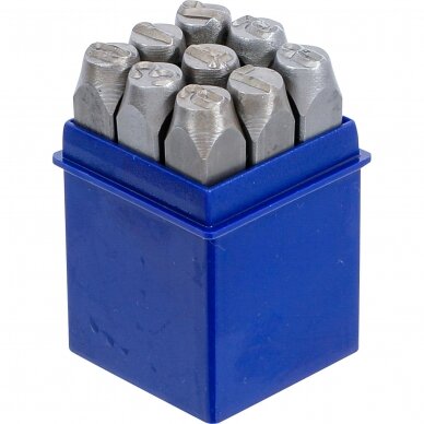 Skaičių išmušėjai 12mm BGS 3040 1