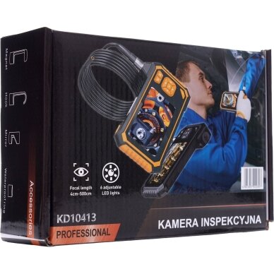 Skaitmeninė LCD endoskopinė kamera Kraftdele 13 Skaitmeninė LCD endoskopinė kamera Kraftdele 13