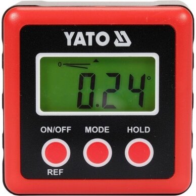 Skaitmeninis gulščiukas LCD su magnetu YATO YT-71000