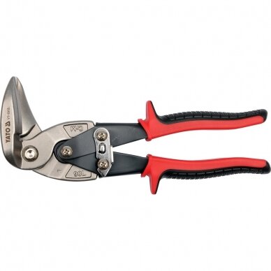 Skardos žirklės kampinės 90° kairinės 225mm YATO YT-1913 Skardos žirklės kampinės 90° kairinės 225mm YATO YT-1913