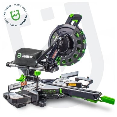 Skersinio pjovimo staklės su lazeriu ir slankikliu 255mm 2000W WUBER 1 Skersinio pjovimo staklės su lazeriu ir slankikliu 255mm 2000W WUBER 1