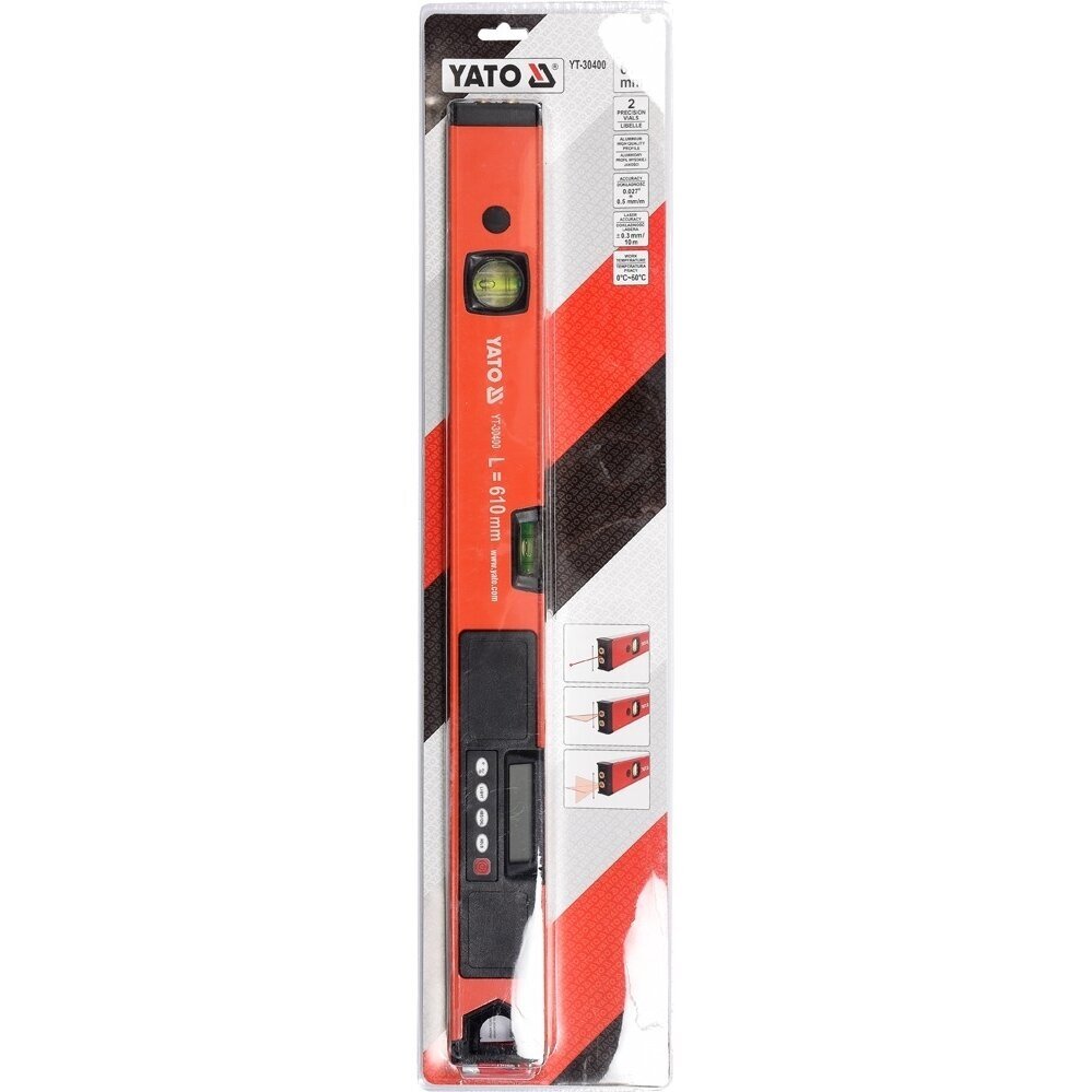 Skaitmeninis gulsčiukas su lazeriu Yato YT-30400 3