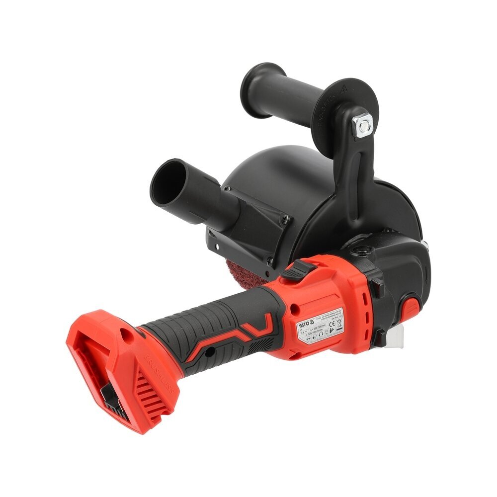 Šlifavimo mašinėlė medžiui ir metalui | 120/19x100mm | 18V | be baterijos YATO 2 Šlifavimo mašinėlė medžiui ir metalui | 120/19x100mm | 18V | be baterijos YATO 2