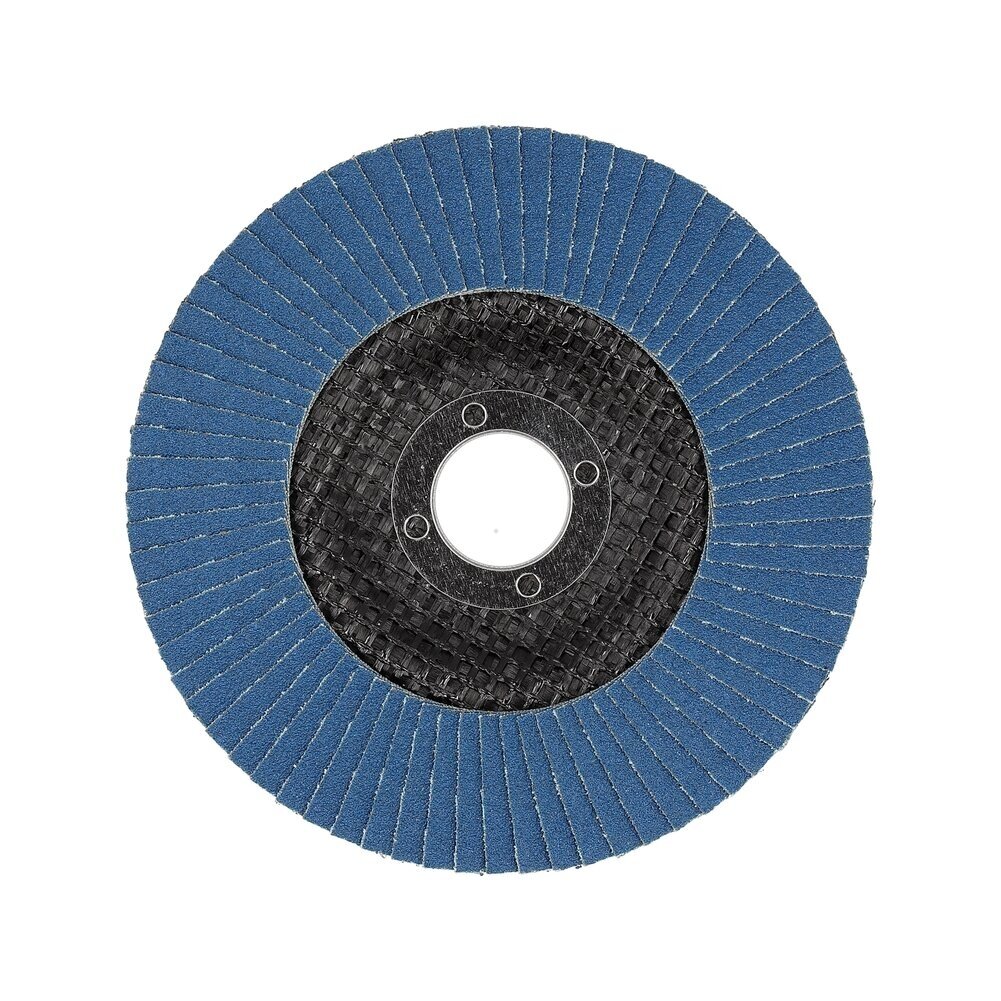Šlifavimo diskas lapelinis | ZIRCONIUM | P120 | 125X22mm | 10 vnt YATO 3