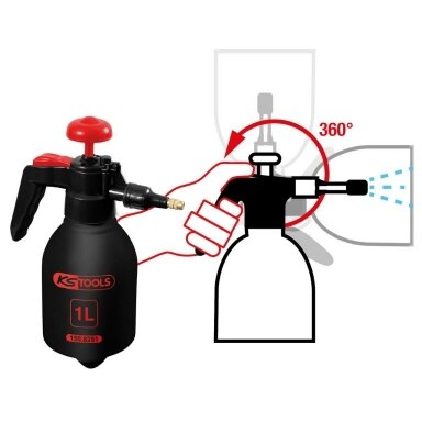 Slėginis purkštuvas CLEANER 1L KS Tools Slėginis purkštuvas CLEANER 1L KS Tools