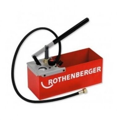 Slėgio testavimo siurblys ROTHENBERGER TP 25 Slėgio testavimo siurblys ROTHENBERGER TP 25