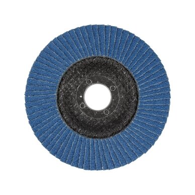 Šlifavimo diskas lapelinis | ZIRCONIUM | P40 | 125X22mm | 10 vnt YATO 2