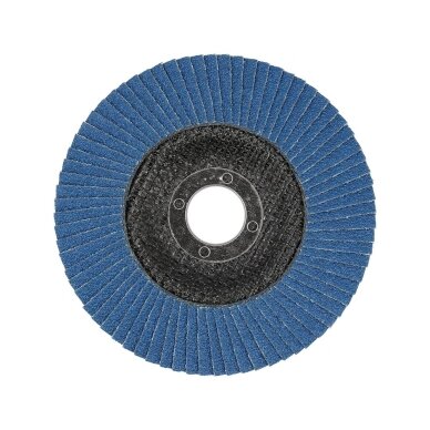 Šlifavimo diskas lapelinis | ZIRCONIUM | P60 | 125X22mm | 10 vnt YATO 2